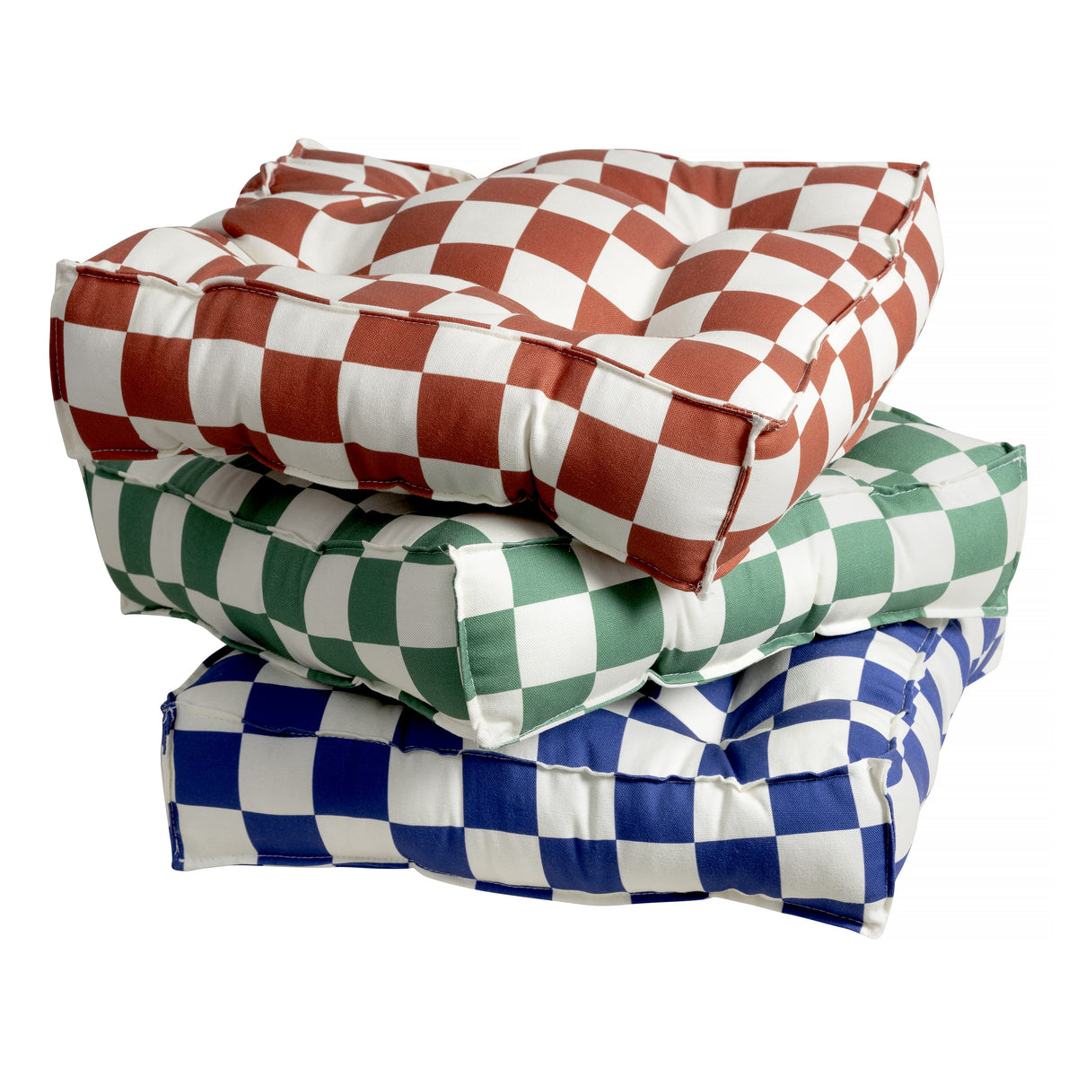 Set 2 Square Cushion Marshall (Green)