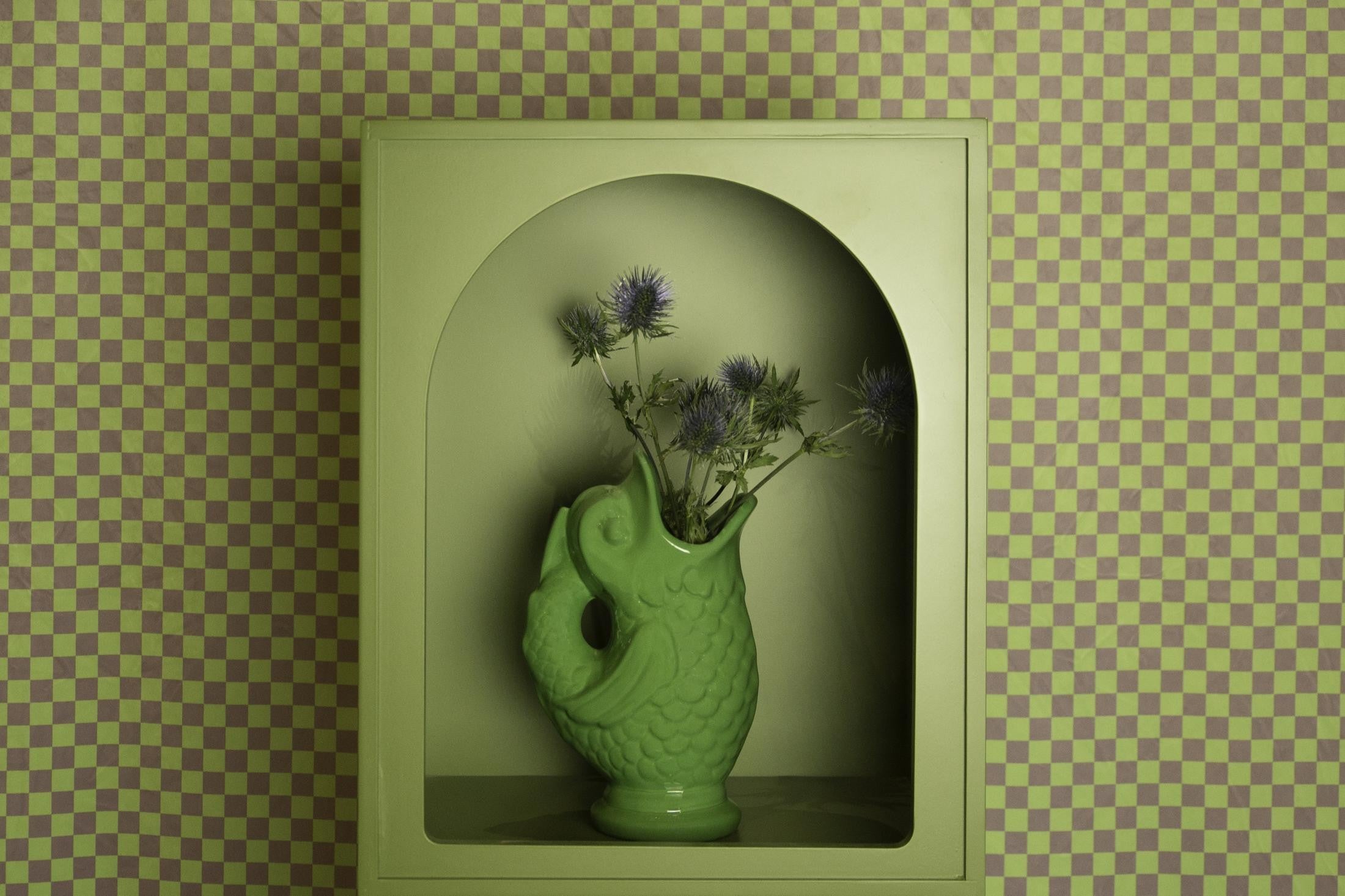 Pez de Cerámica (Verde Cromo)