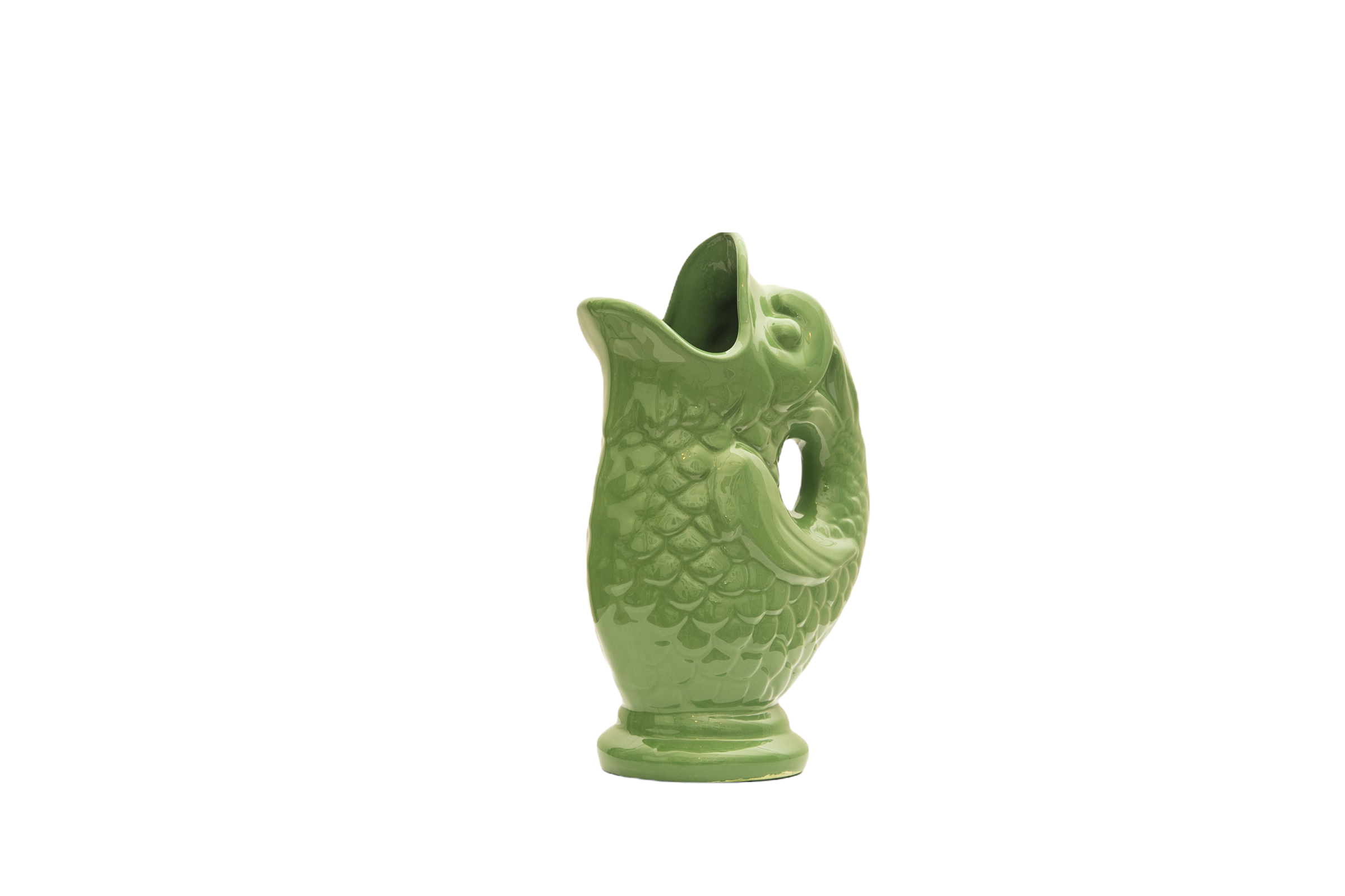 Pez de Cerámica (Verde Cromo)