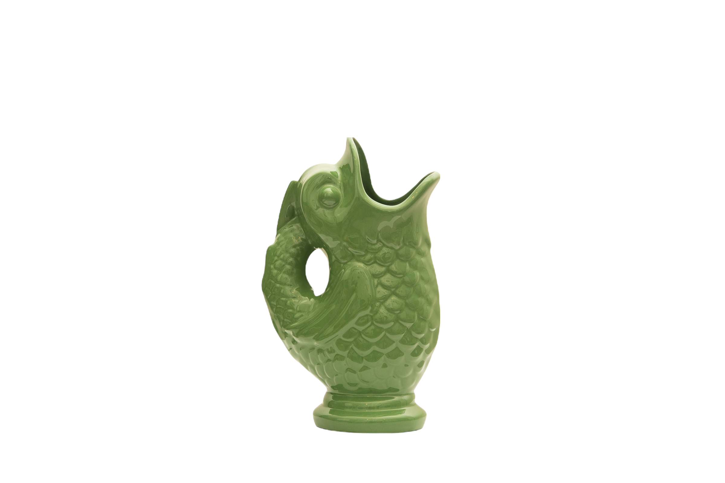 Pez de Cerámica (Verde Cromo)