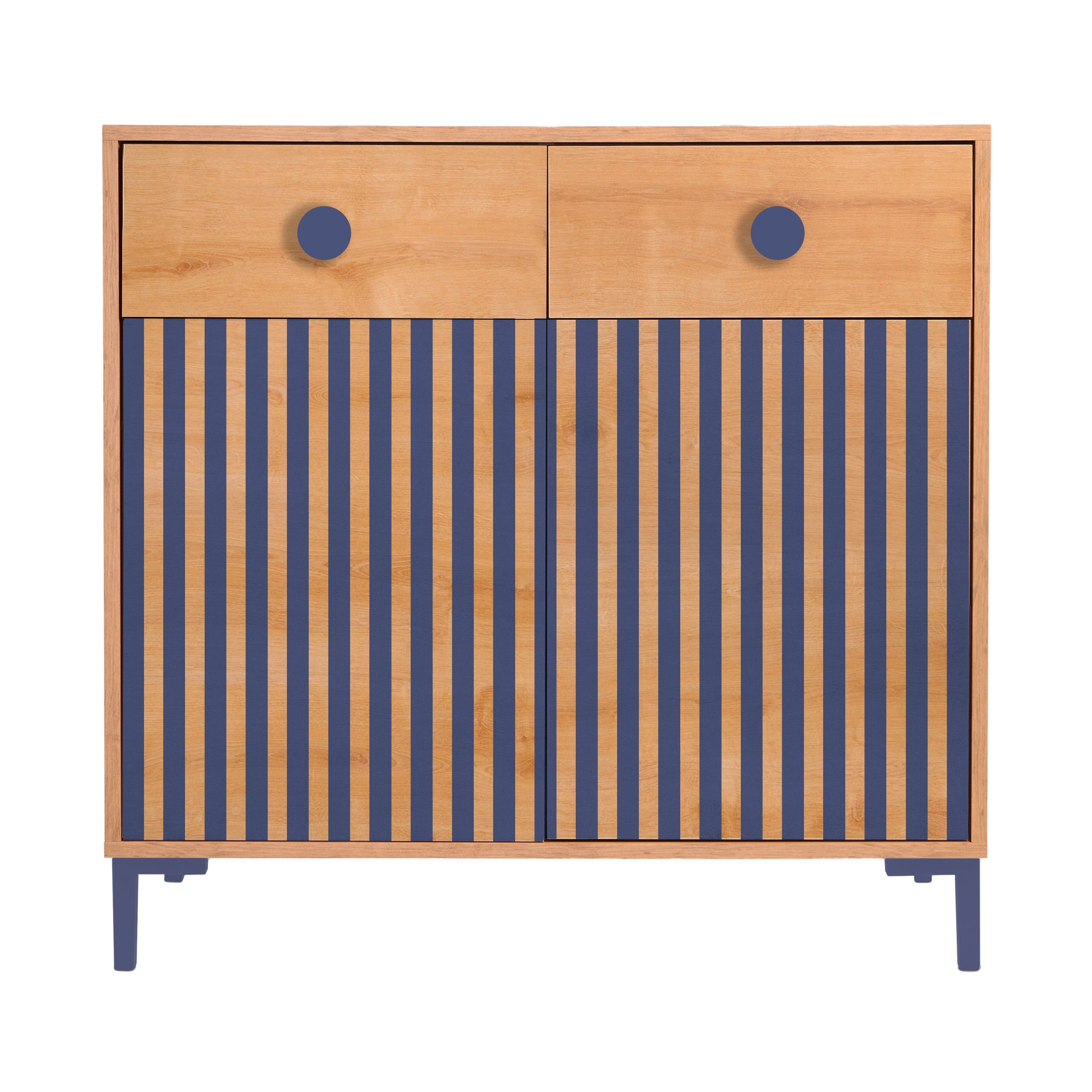 Comoda Alise Roble Pruss Stripes