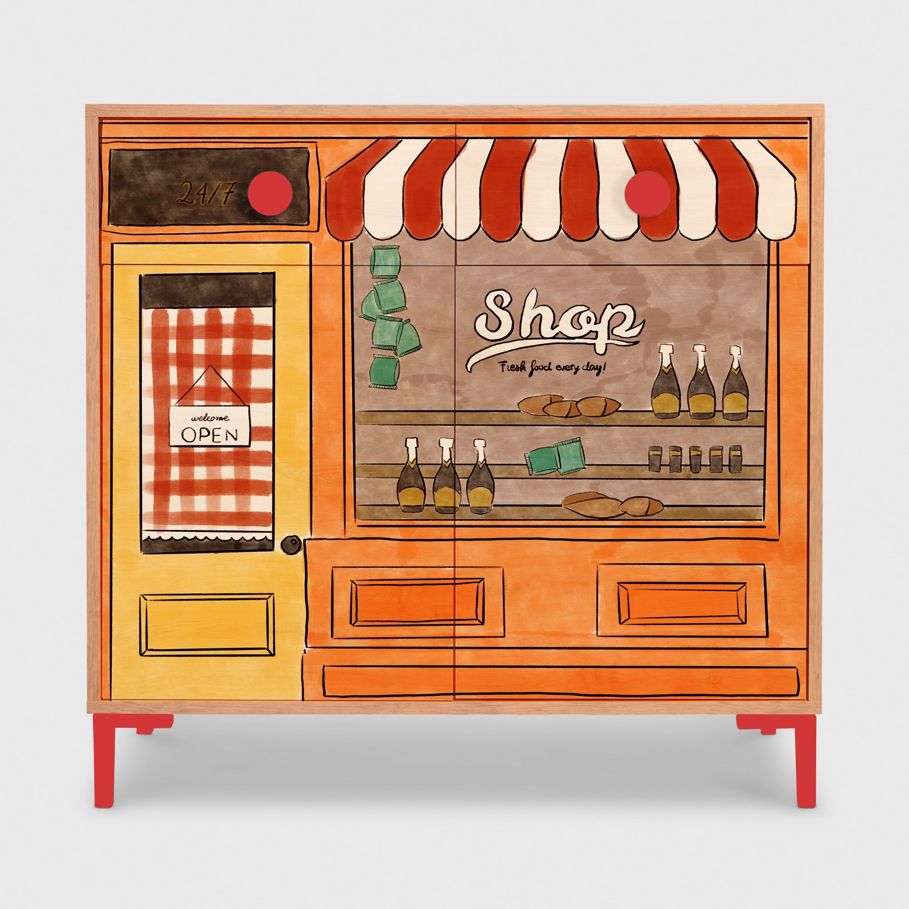Comoda Alise Kids Roble Shop