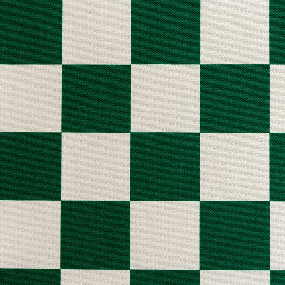 Tela outdoor Checkerboard Verde