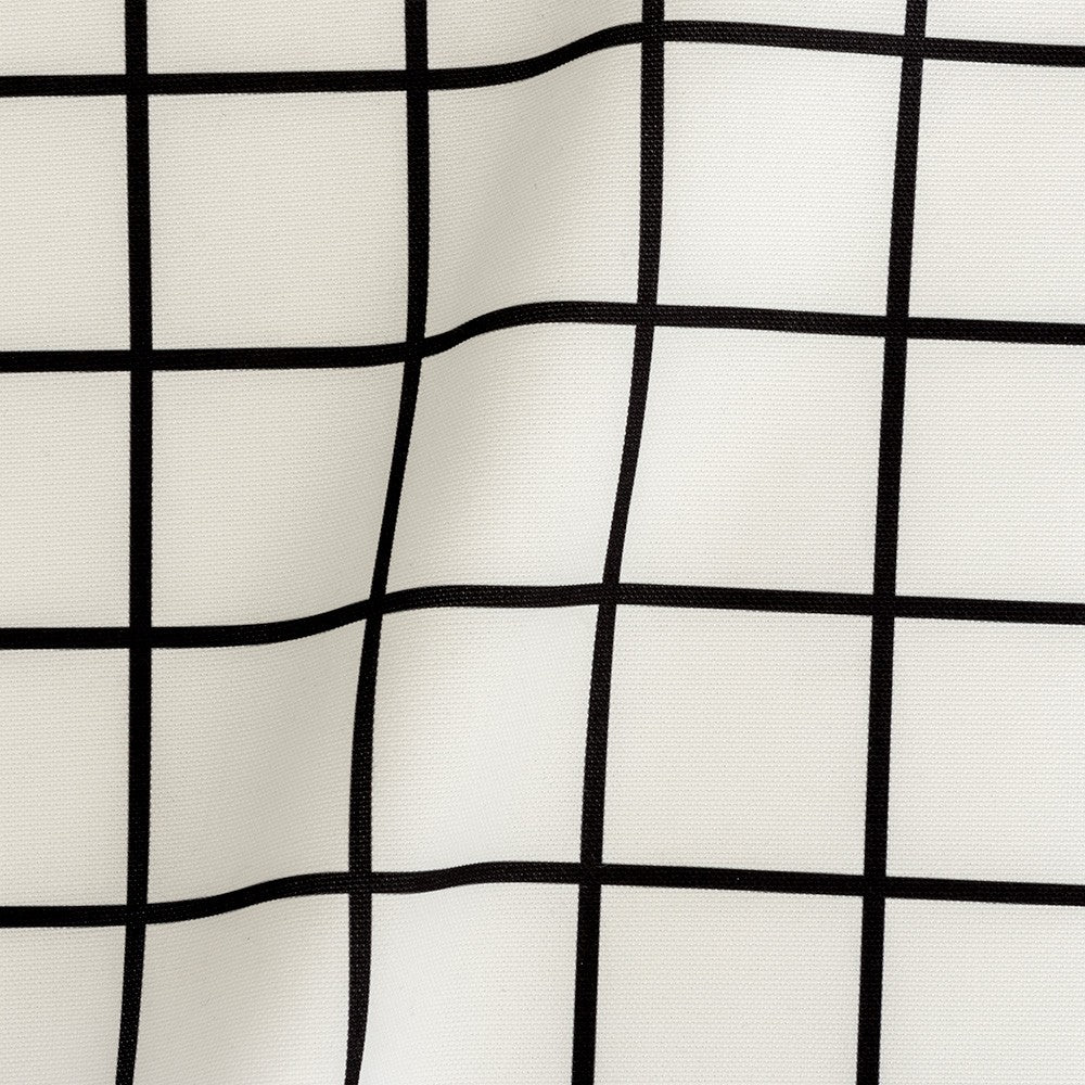 Tissu extérieur Grid White