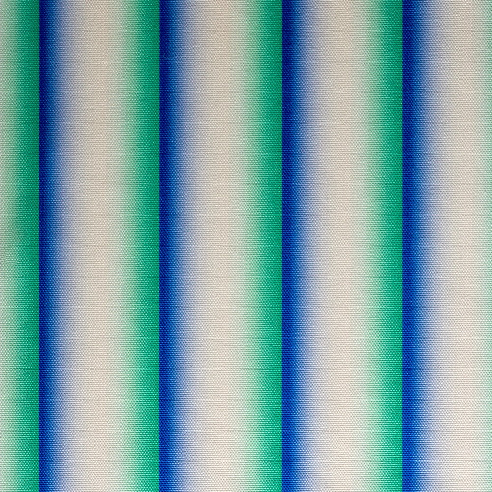 Tela oudoor Gradient Stripes Blue Green
