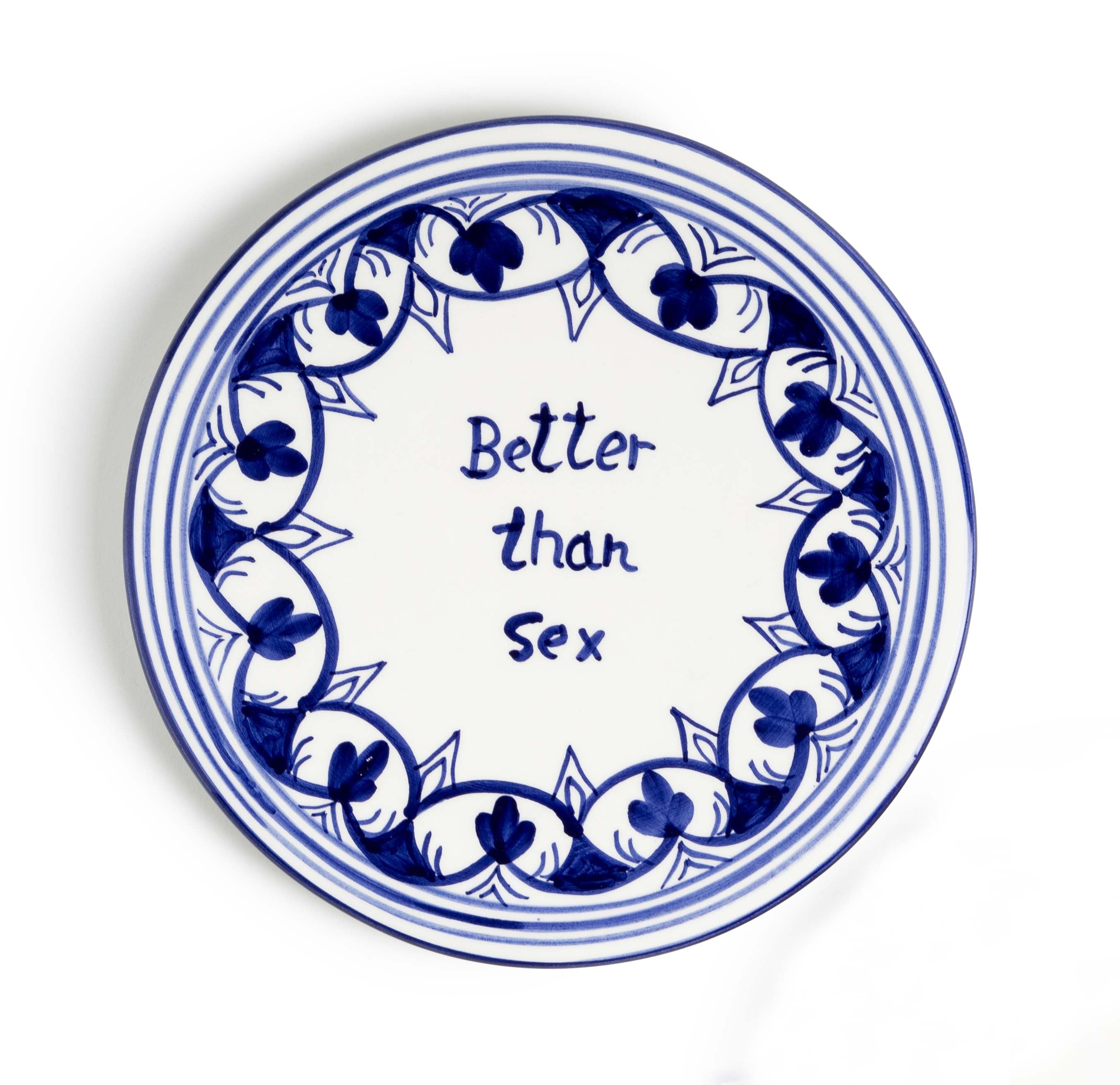 Plat décoratif Mieux que le sexe