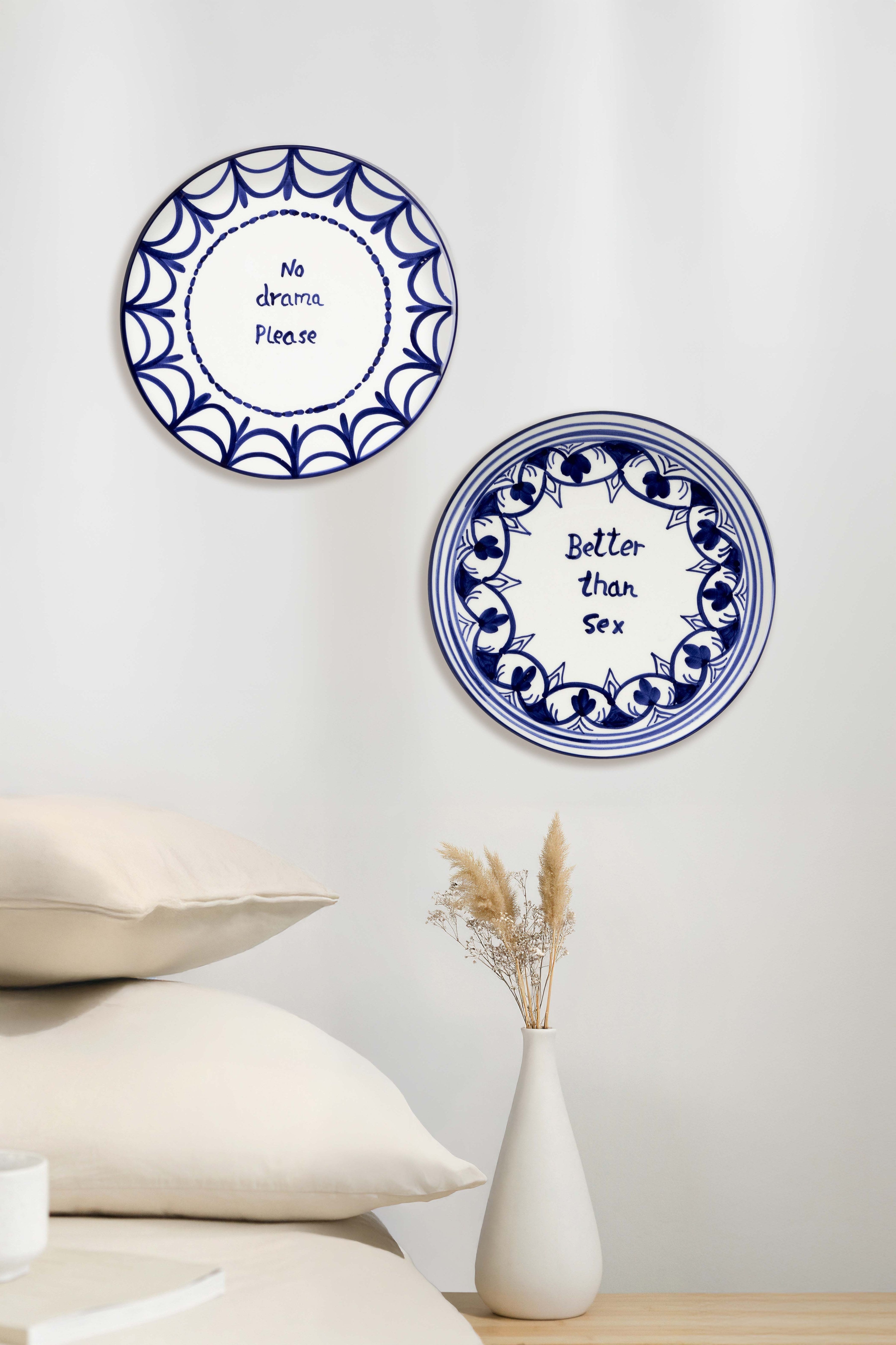 Plat décoratif Mieux que le sexe
