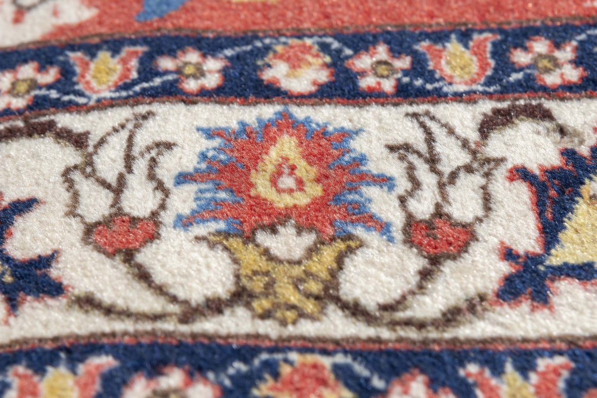 Alfombra Isfahan Lana y Algodón.