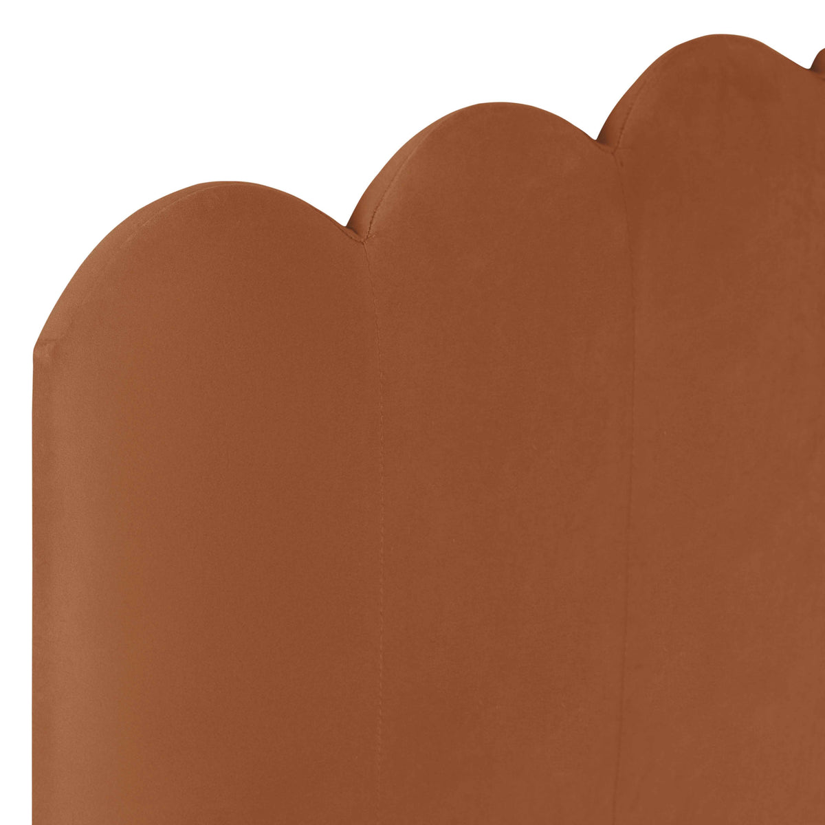 Cabecero Shell 135 Terracota