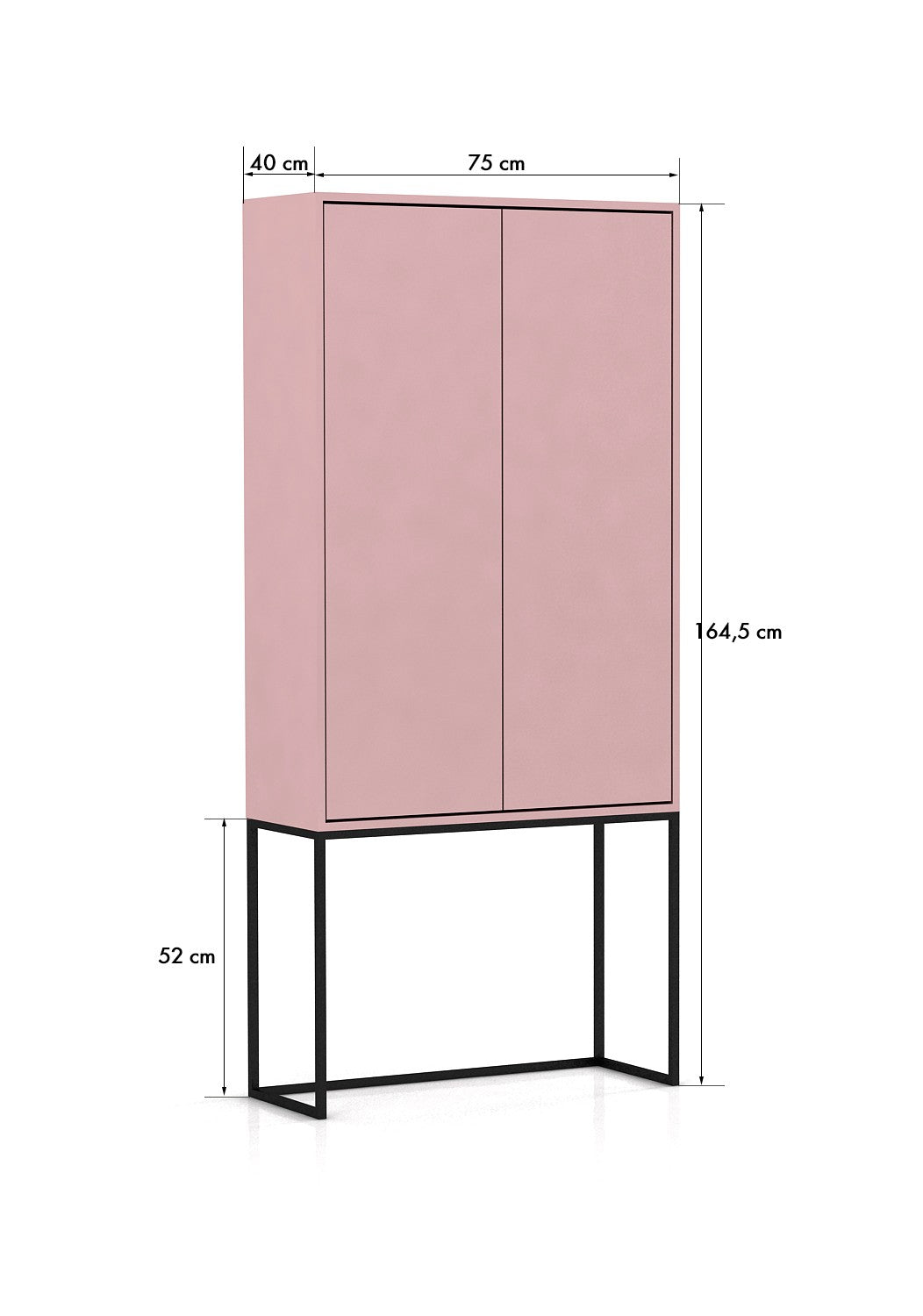 Lenon Pink Sideboard