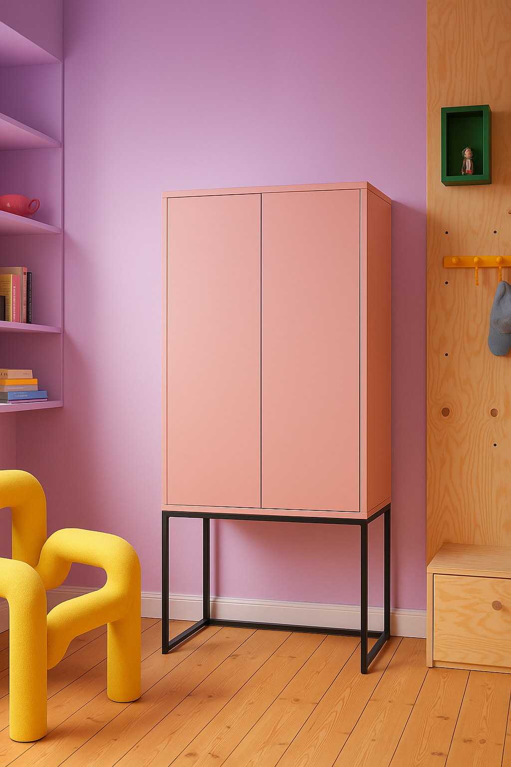 Lenon Pink Sideboard