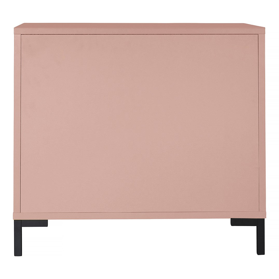 Mueble para Vinilos Rosa