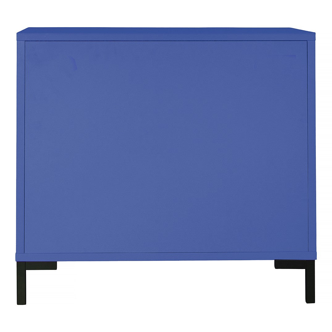Mueble para vinilos Azul