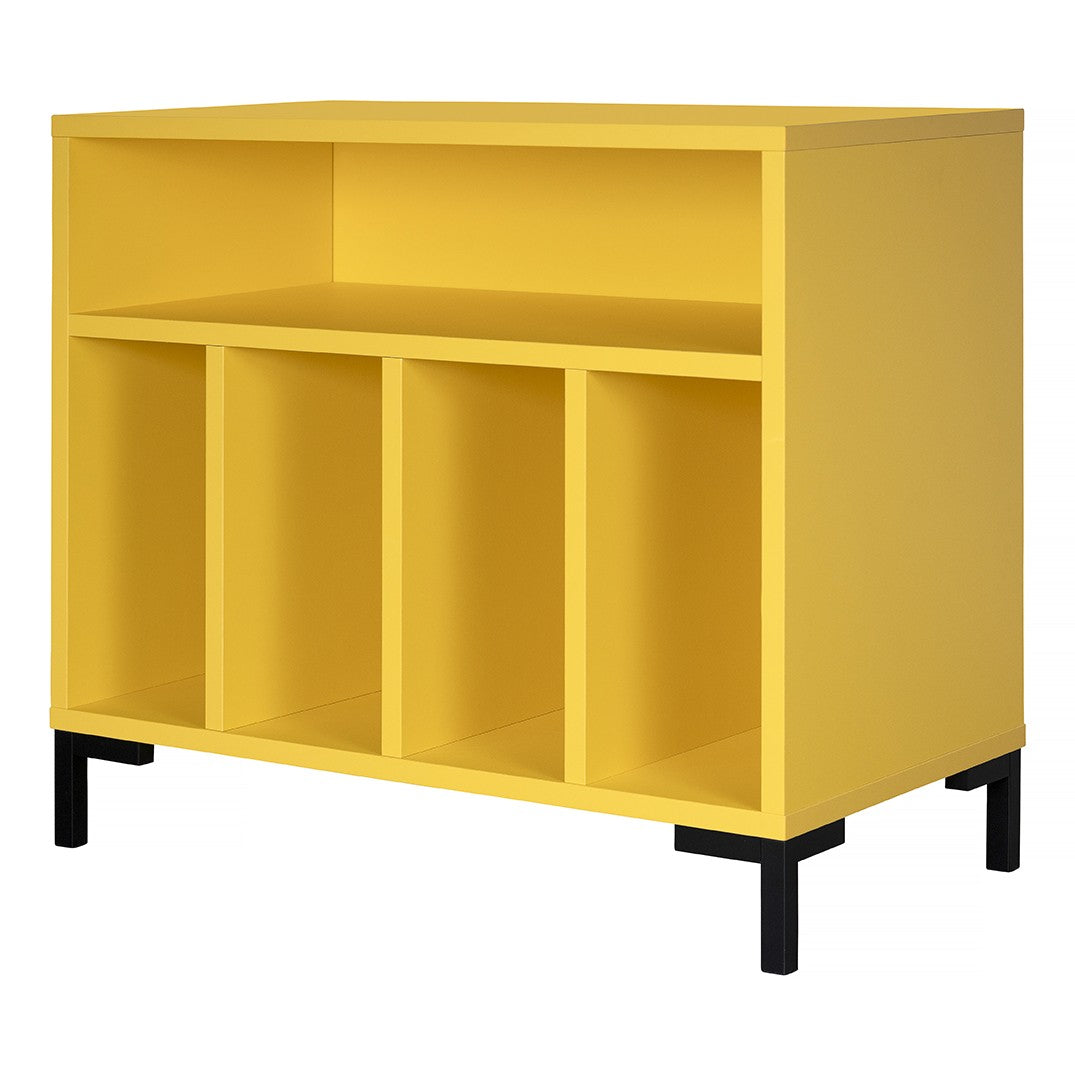 Mueble para vinilos Amarillo