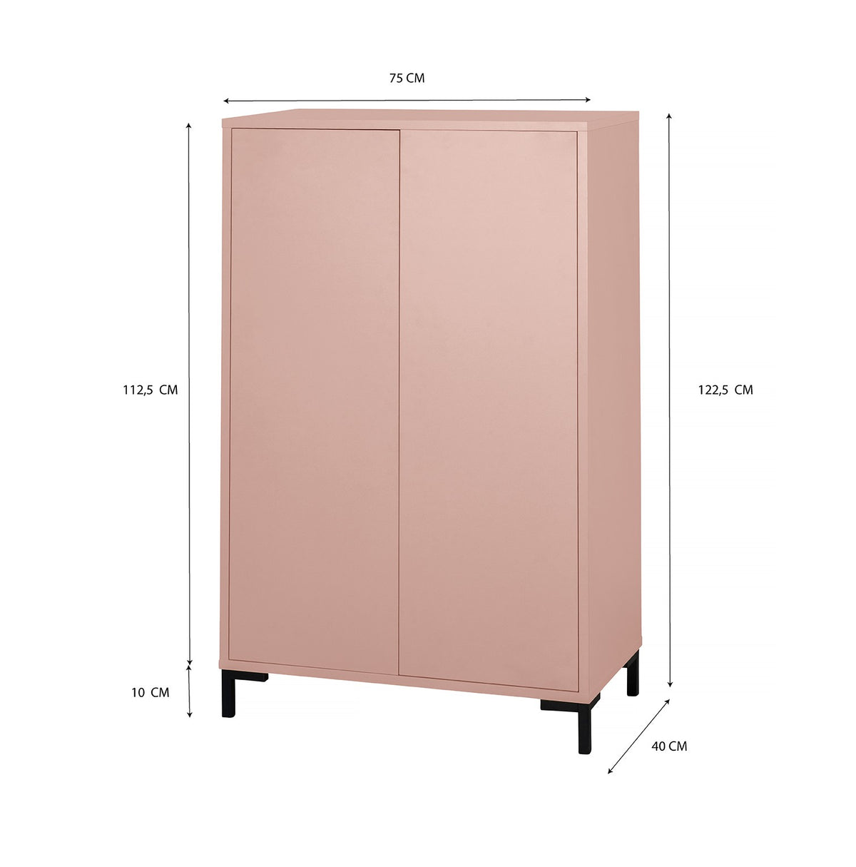 Mueble Organizador Rosa