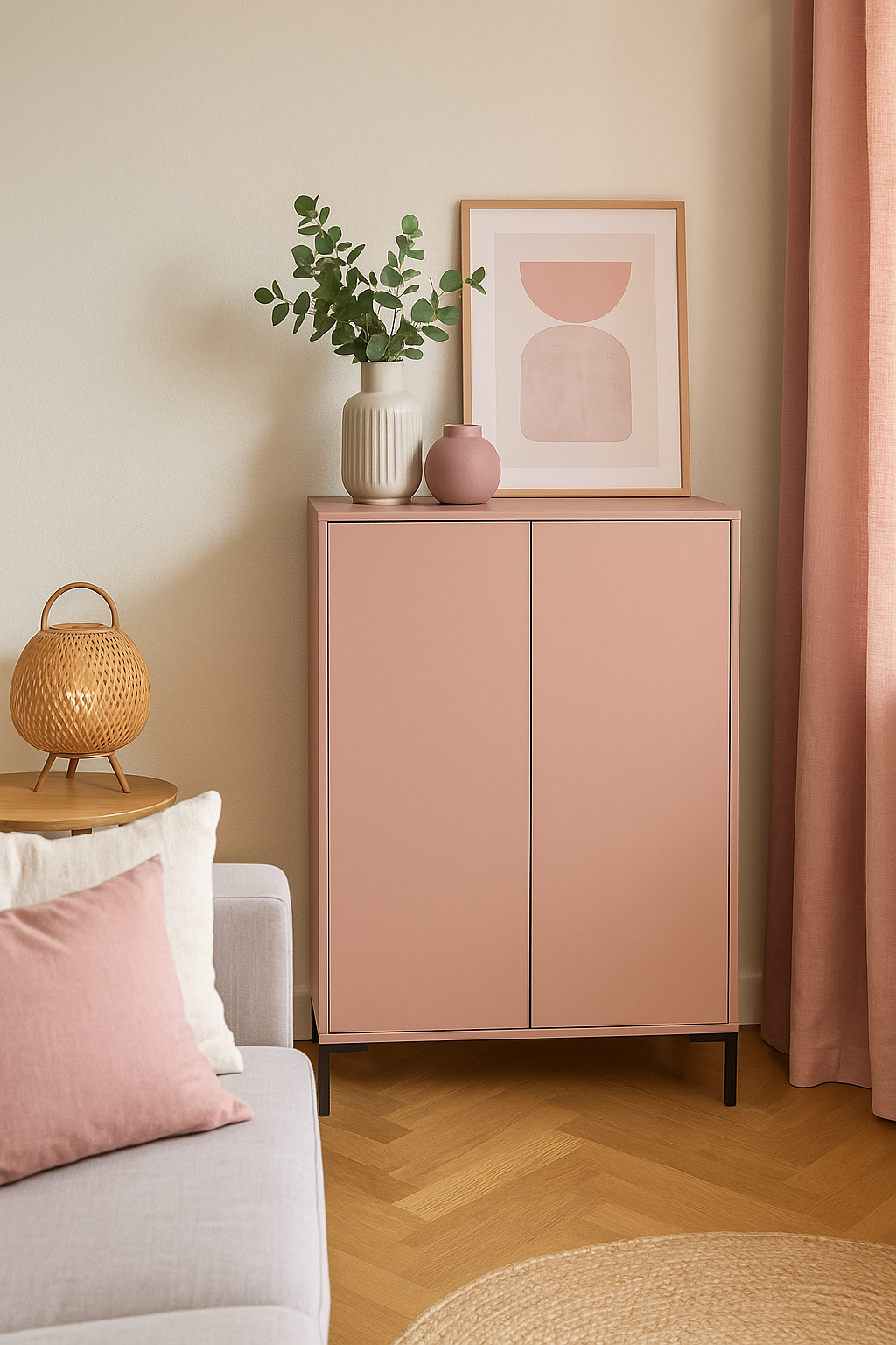 Mueble Organizador Rosa