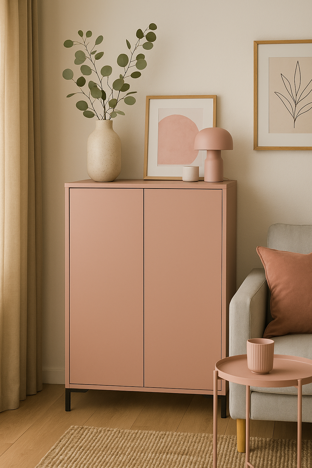 Mueble Organizador Rosa