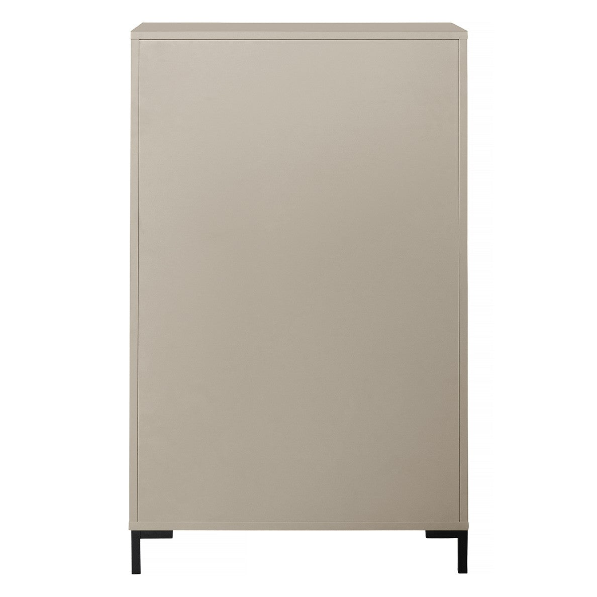 Taupe organizer cabinet