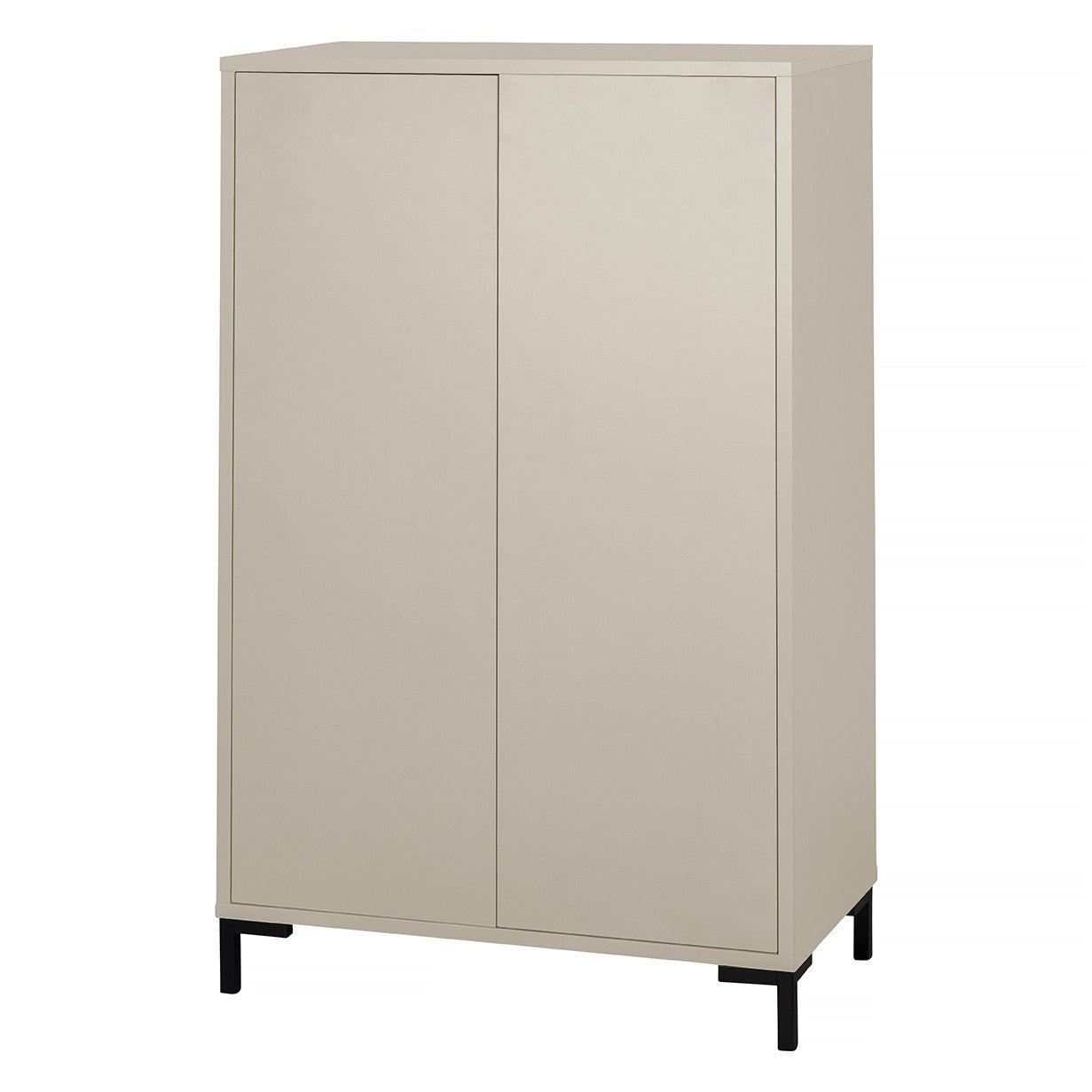 Taupe organizer cabinet