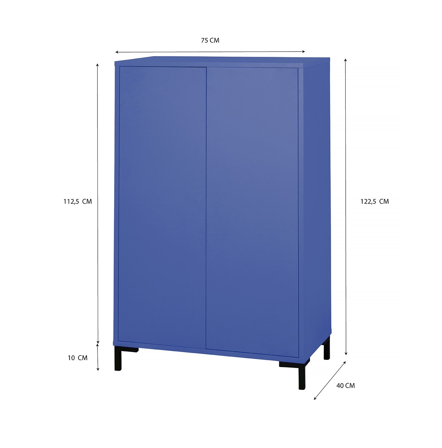 Mueble Organizador Azul