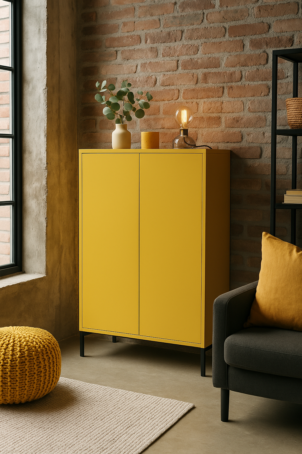 Mueble Organizador Amarillo