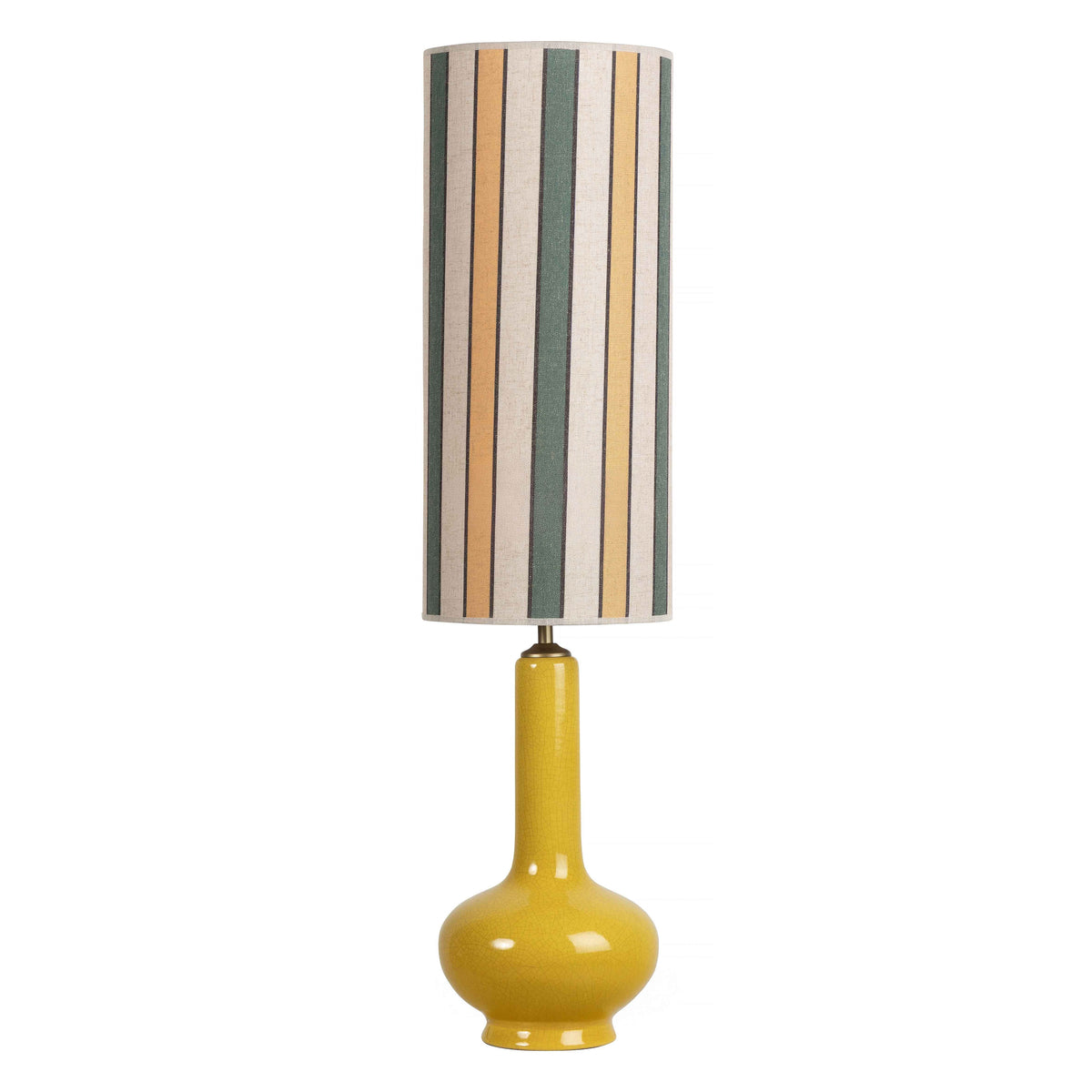 Lampara de Mesa Alta Amarilla Stardust