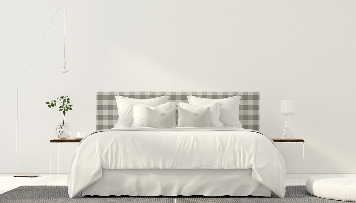 Cabecero Billie 135 Vichy Beige