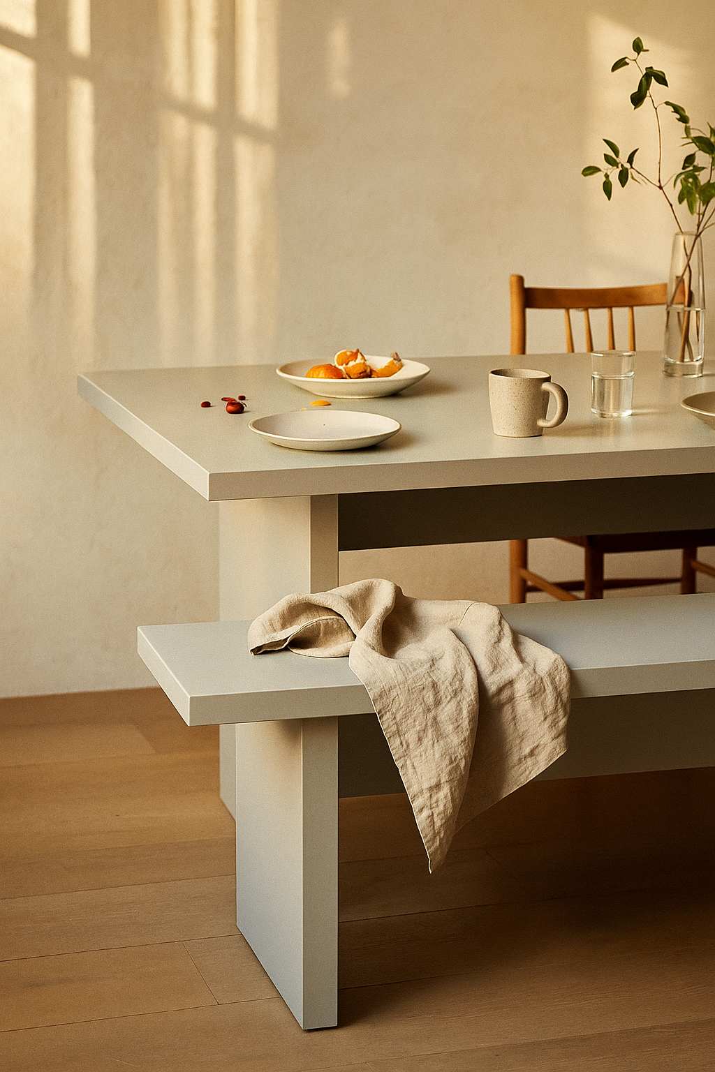 Banco Thea Taupe 120