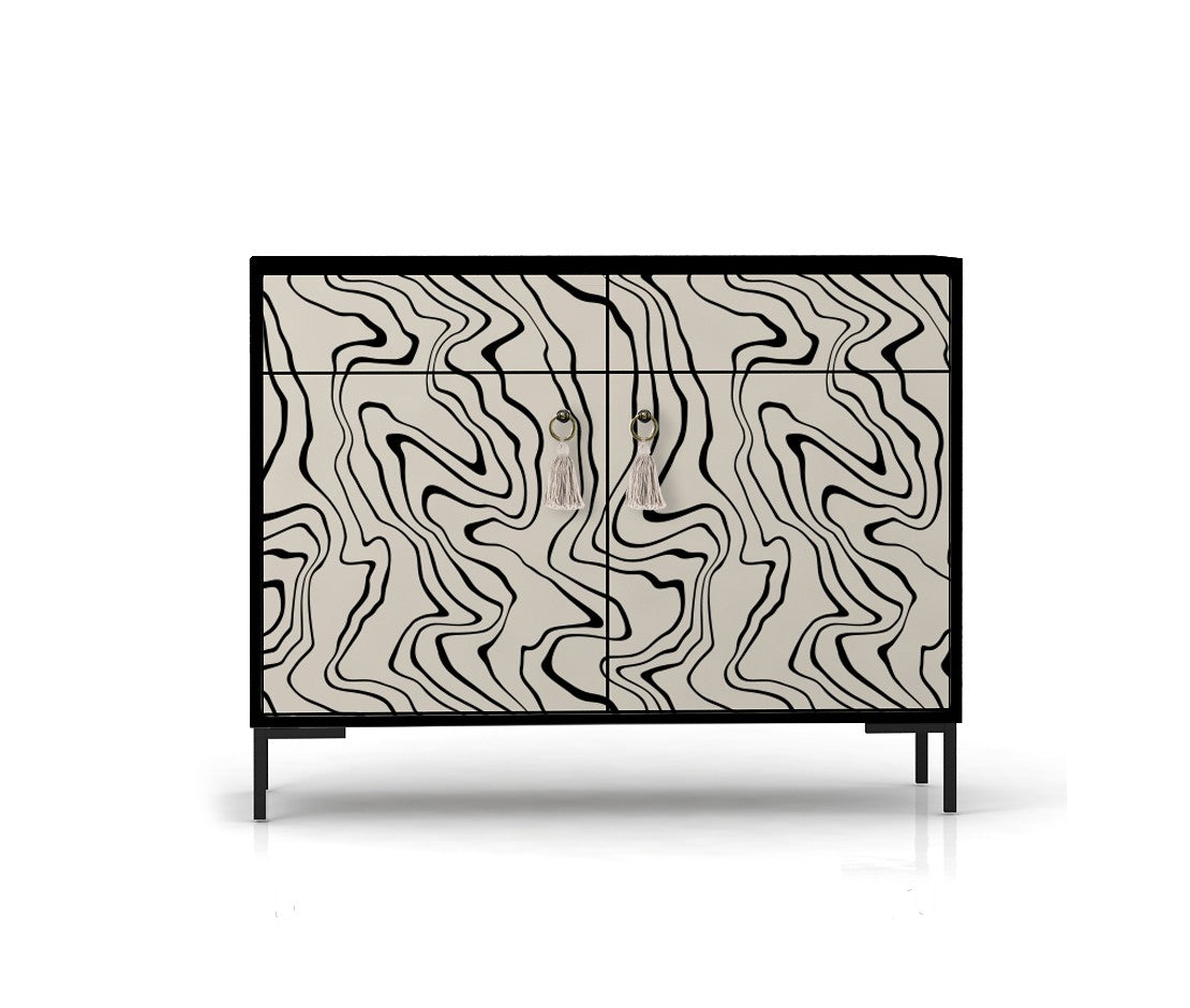 Alise Sideboard (Wood Marble Texture)