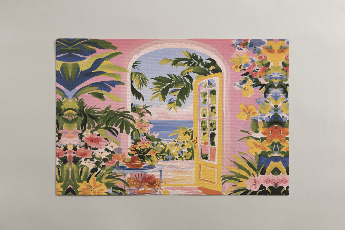 Door Mat Tejido con Antideslizante (Haven)