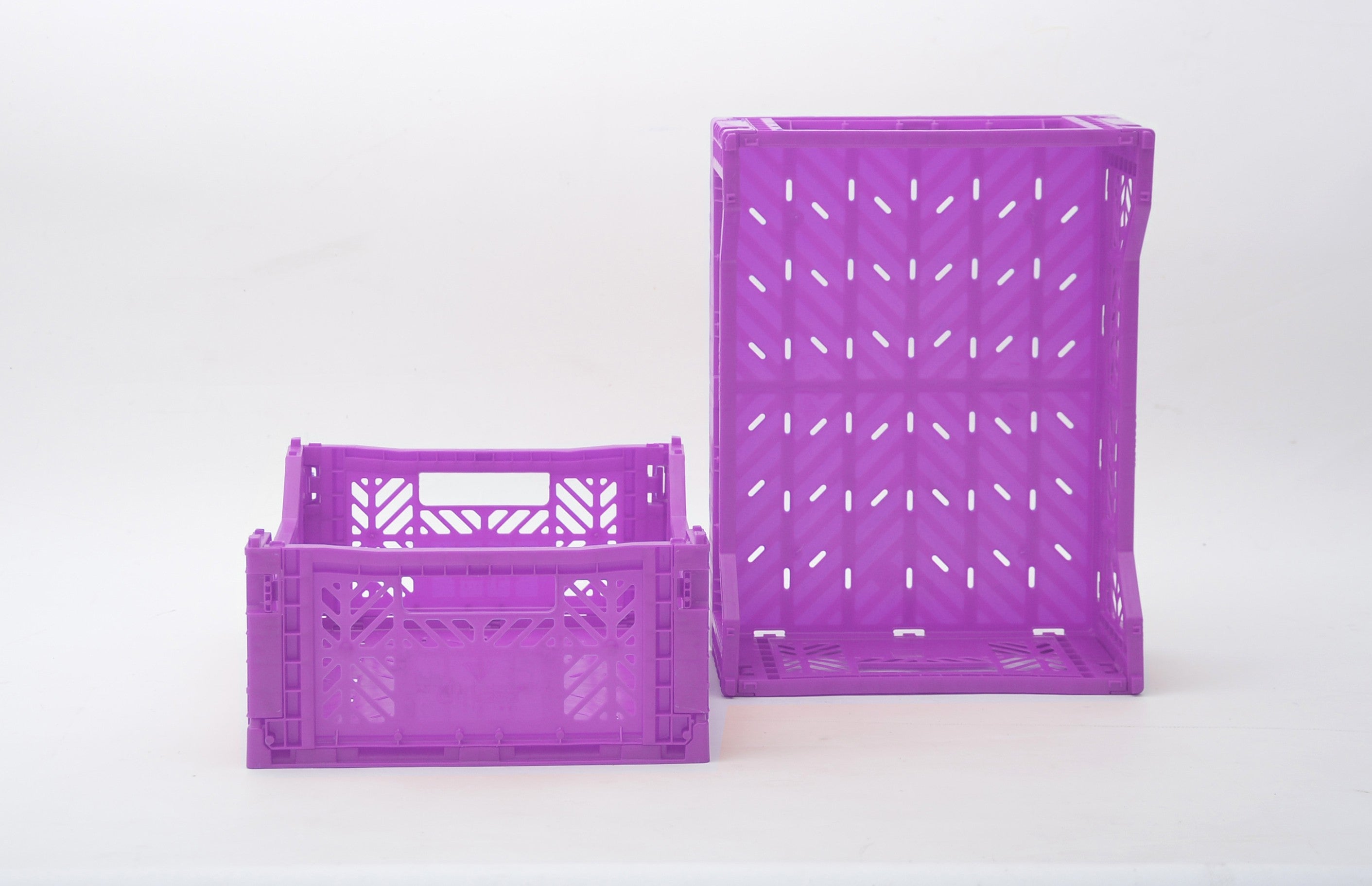 Caja Odett Plegable Medium (Set 2) (Fucsia)