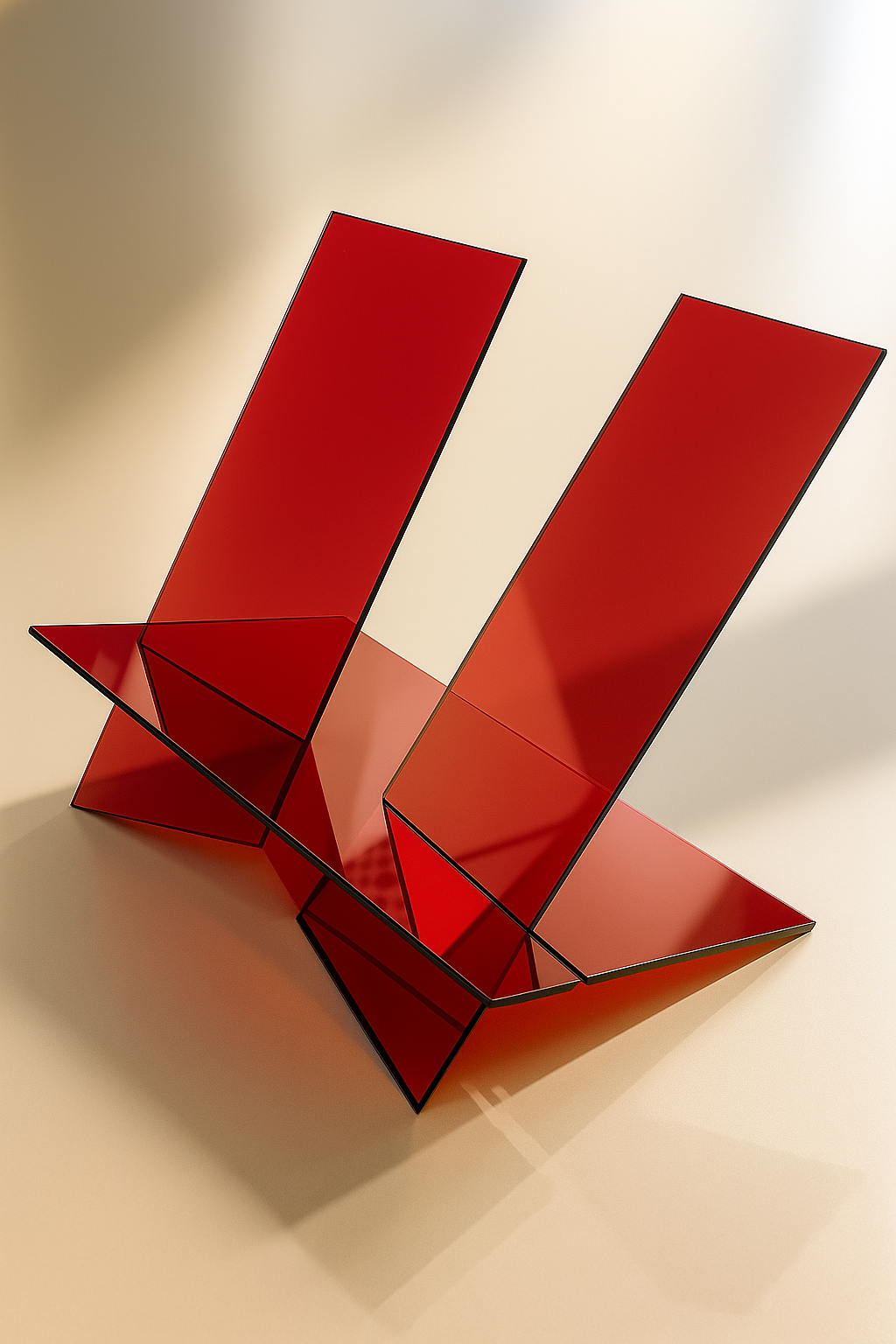 Support de livre Rouge