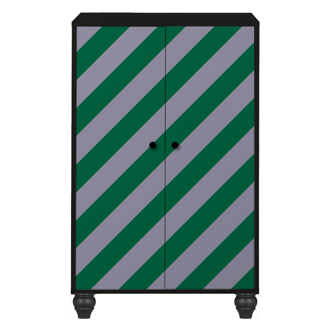Armario Aparador marcus Diagonal Mood Verde-Lila