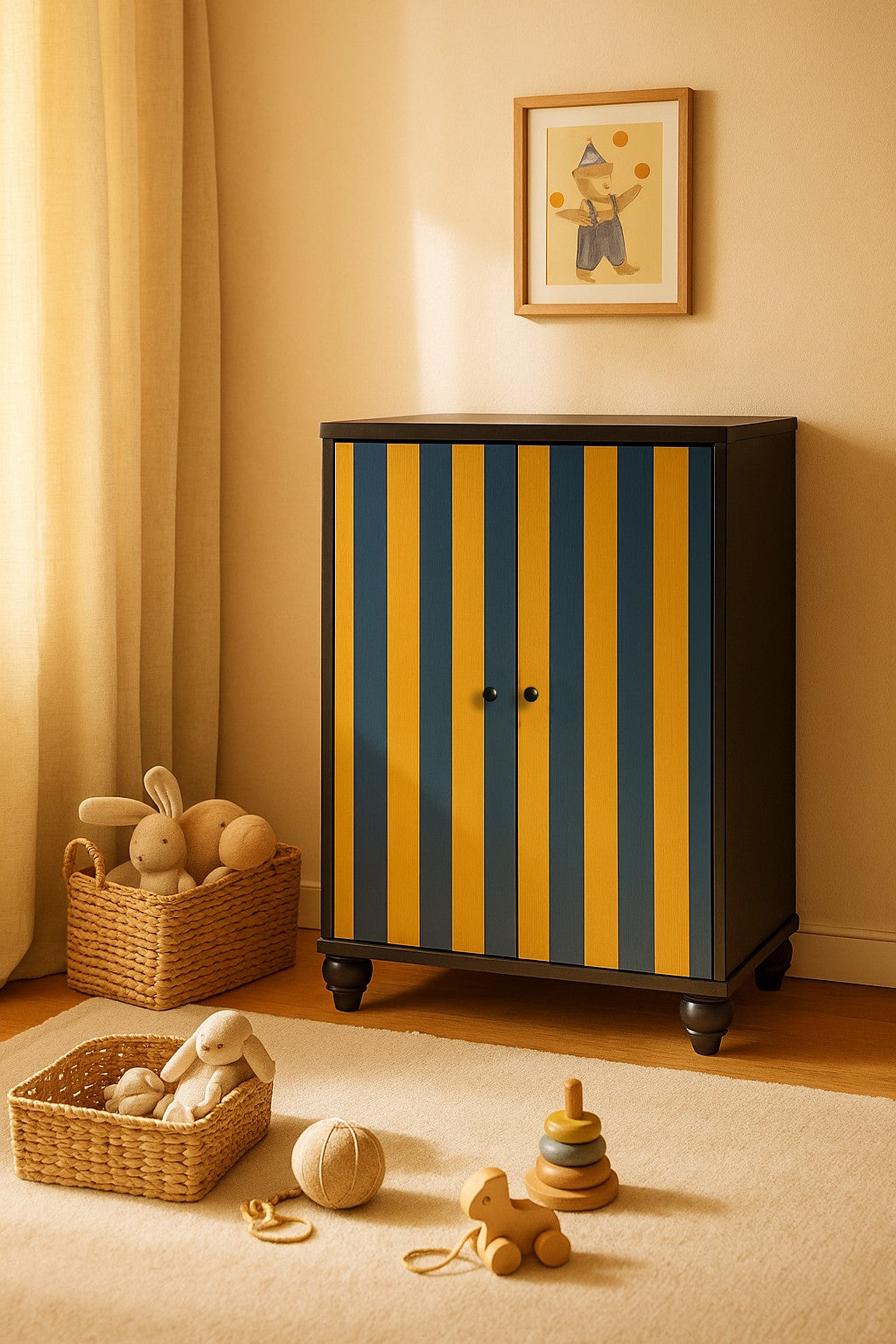 Buffet Marcus Jaune et Bleu