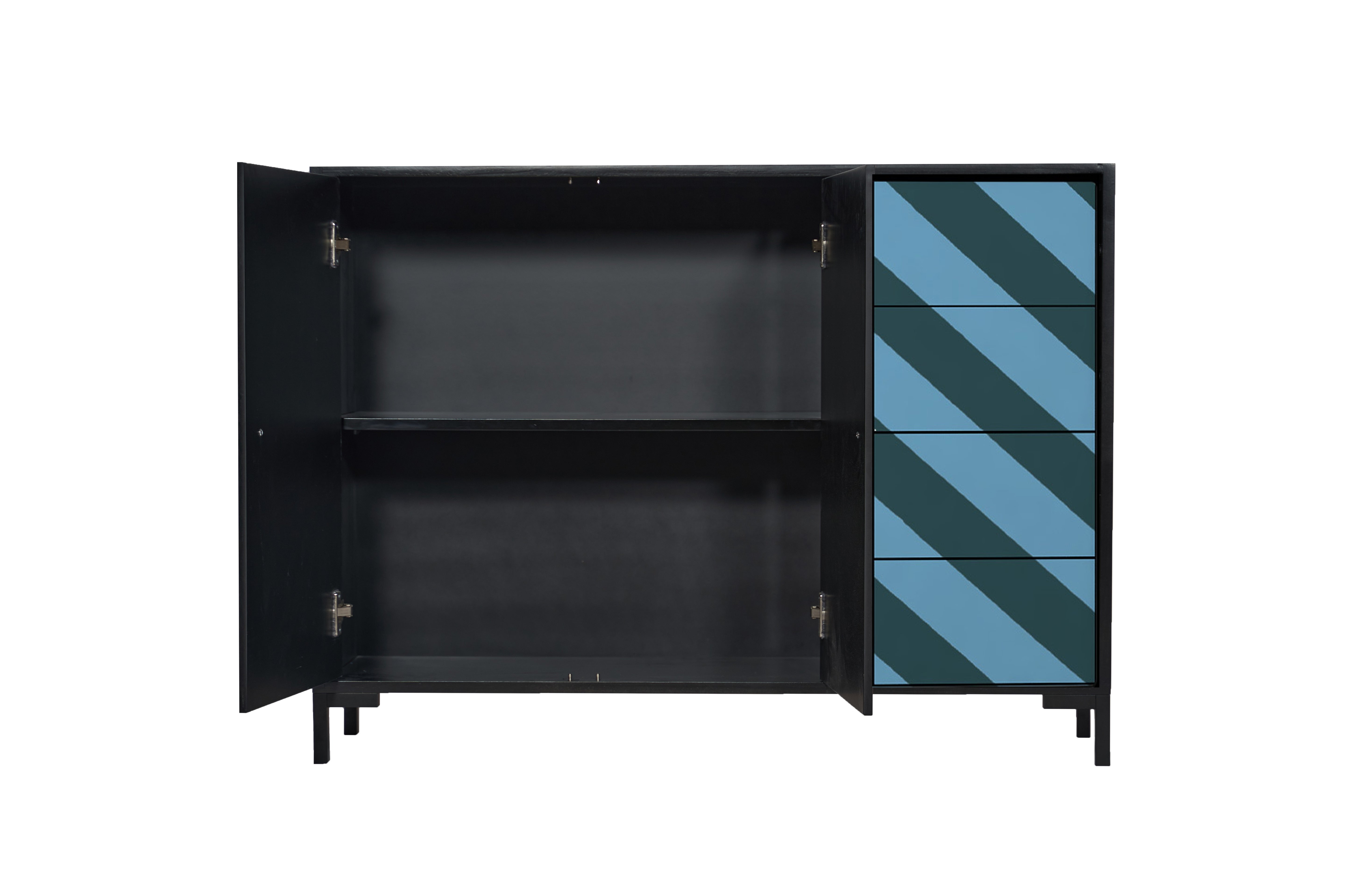 Comoda Wilma Diagonal Mood Azul