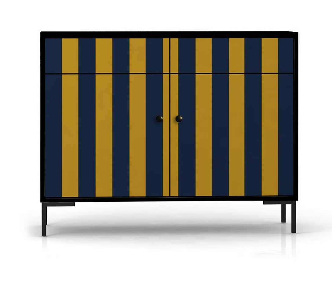 Comoda Alise Amarillo y Azul