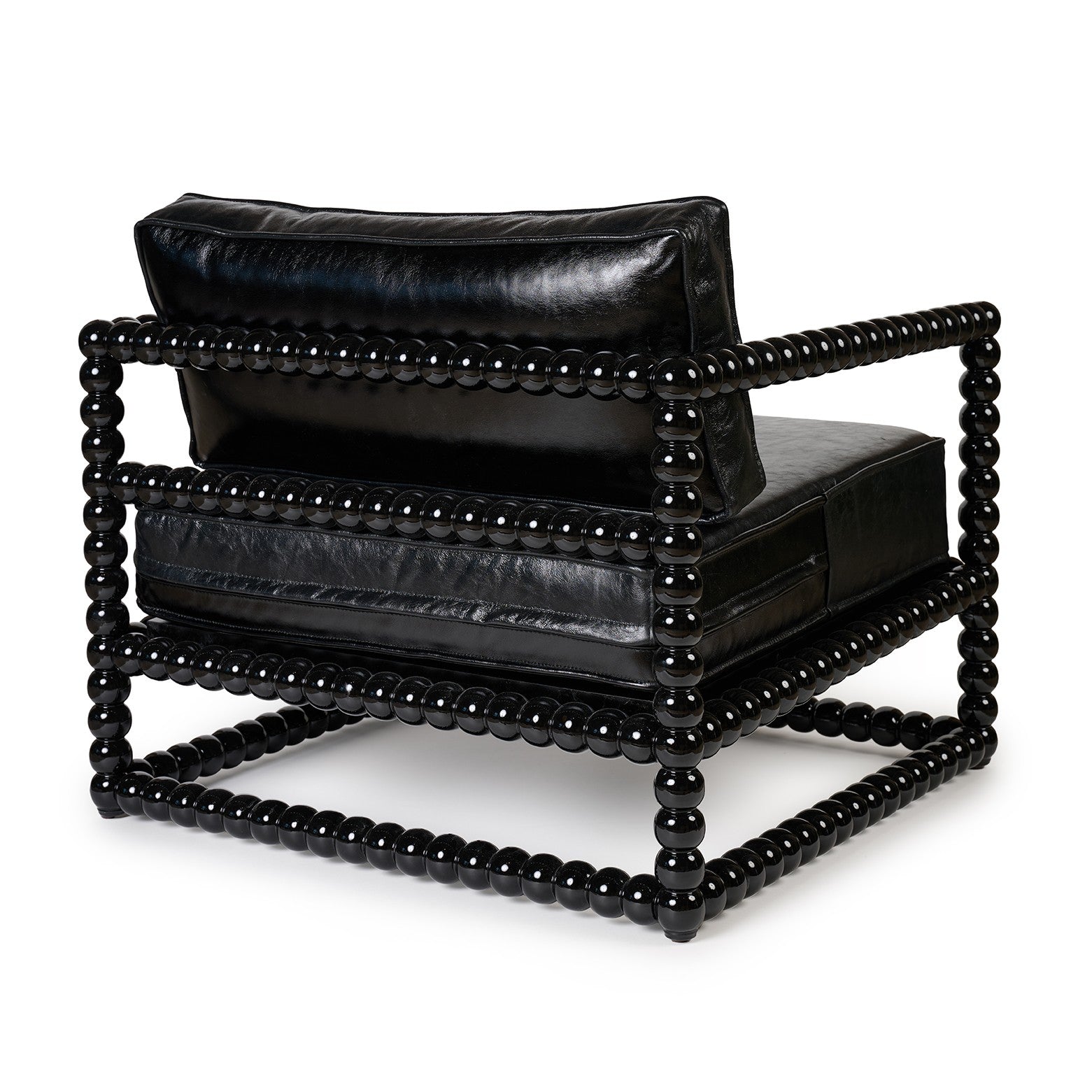 Sillón Buendía Cuero Negro