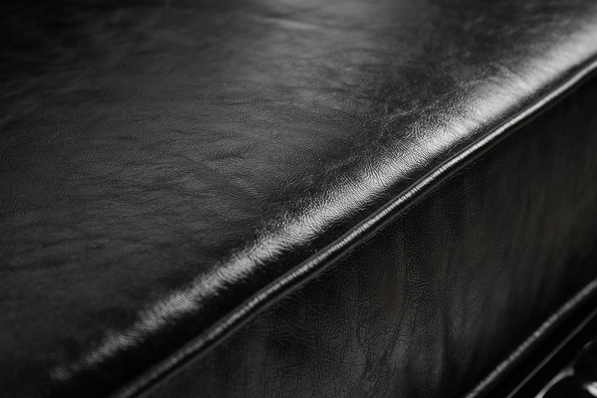 Sillón Buendía Cuero Negro