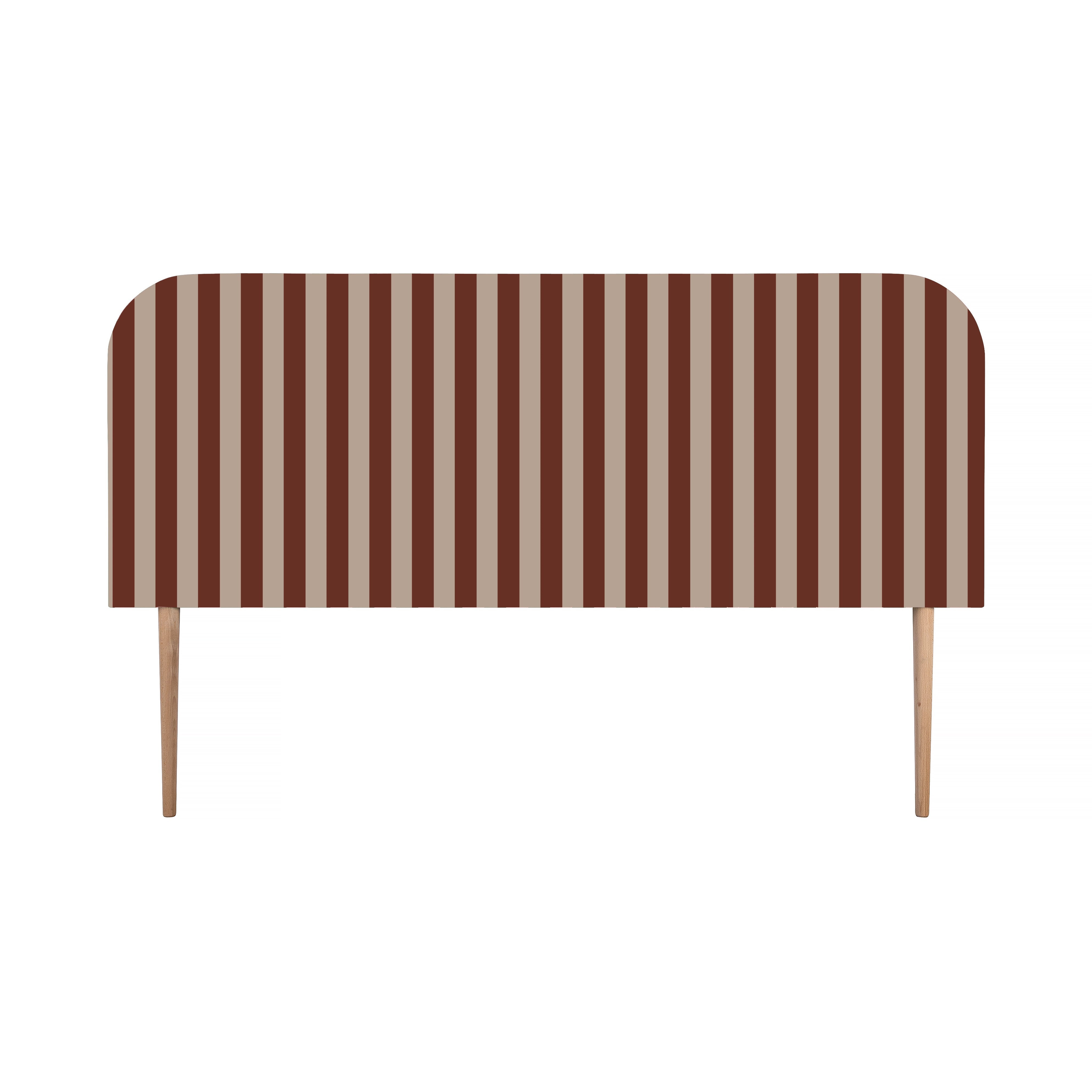 Cabecero Eddie Tapizado Terciopelo Cama 150cm Underwood