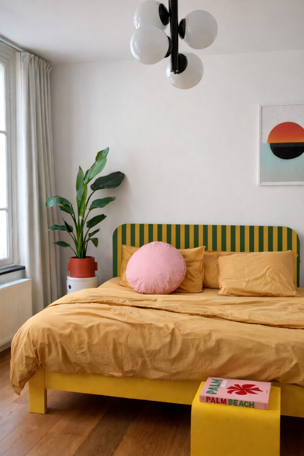Cabecero Eddie Tapizado Terciopelo Cama 150cm Pine-Wood