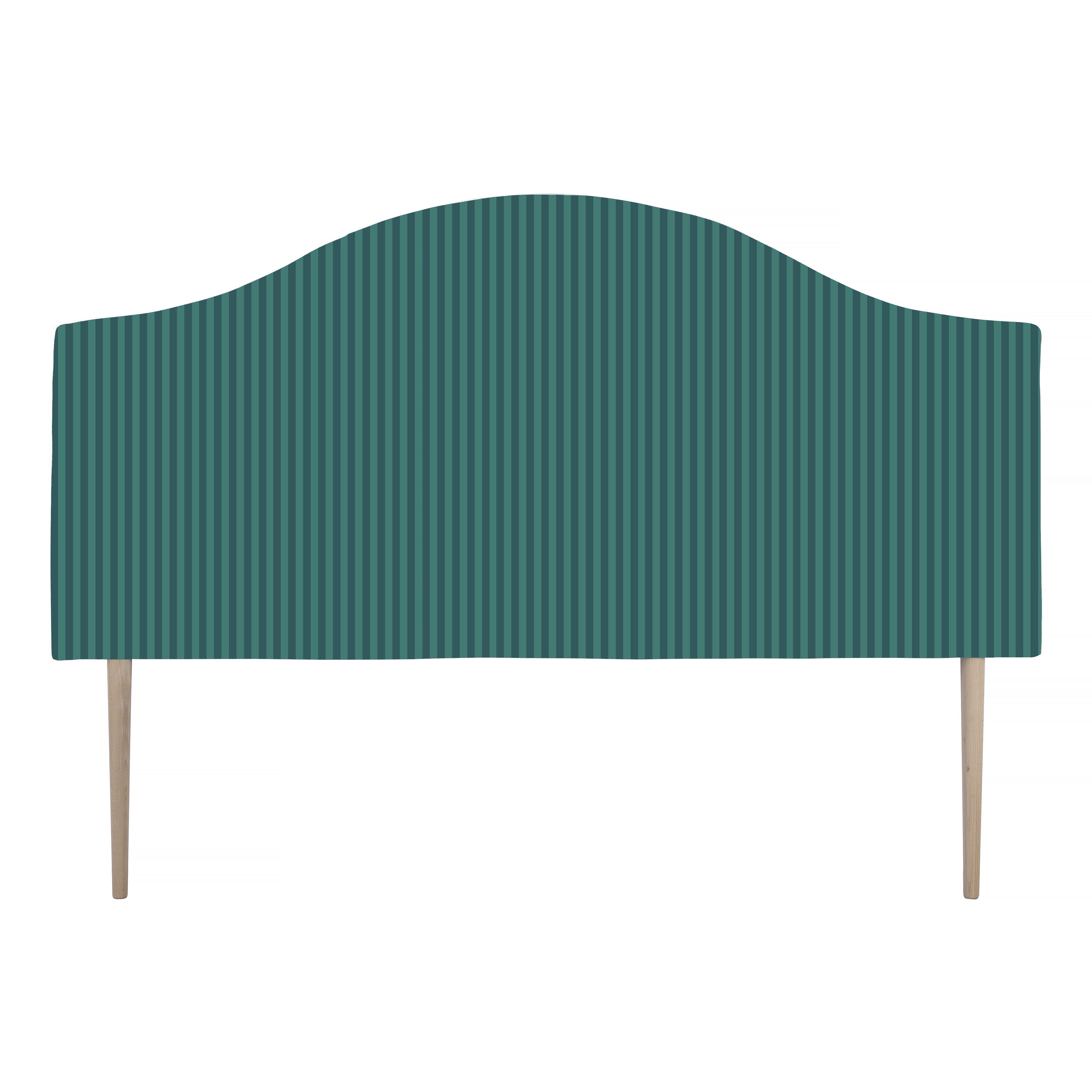 Cabecero Suzanne Tapizado Terciopelo Cama 150cm  Deep-Ocean