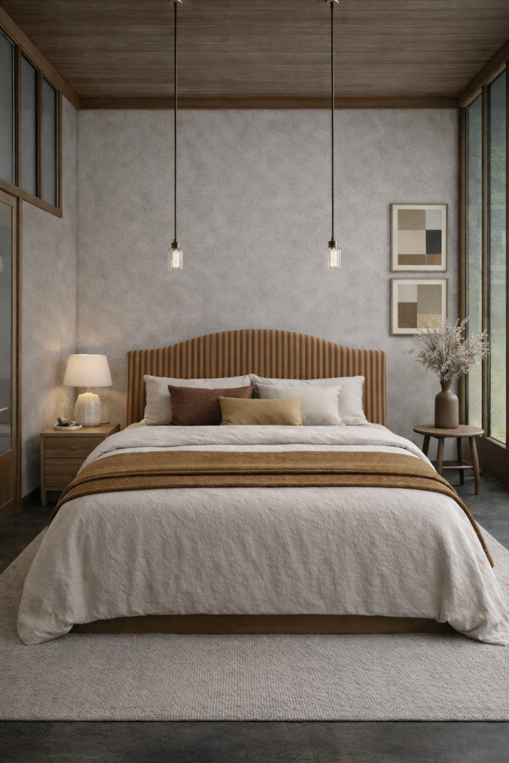 Cabecero Suzanne Tapizado Terciopelo Cama 150cm  Gold-Toffee
