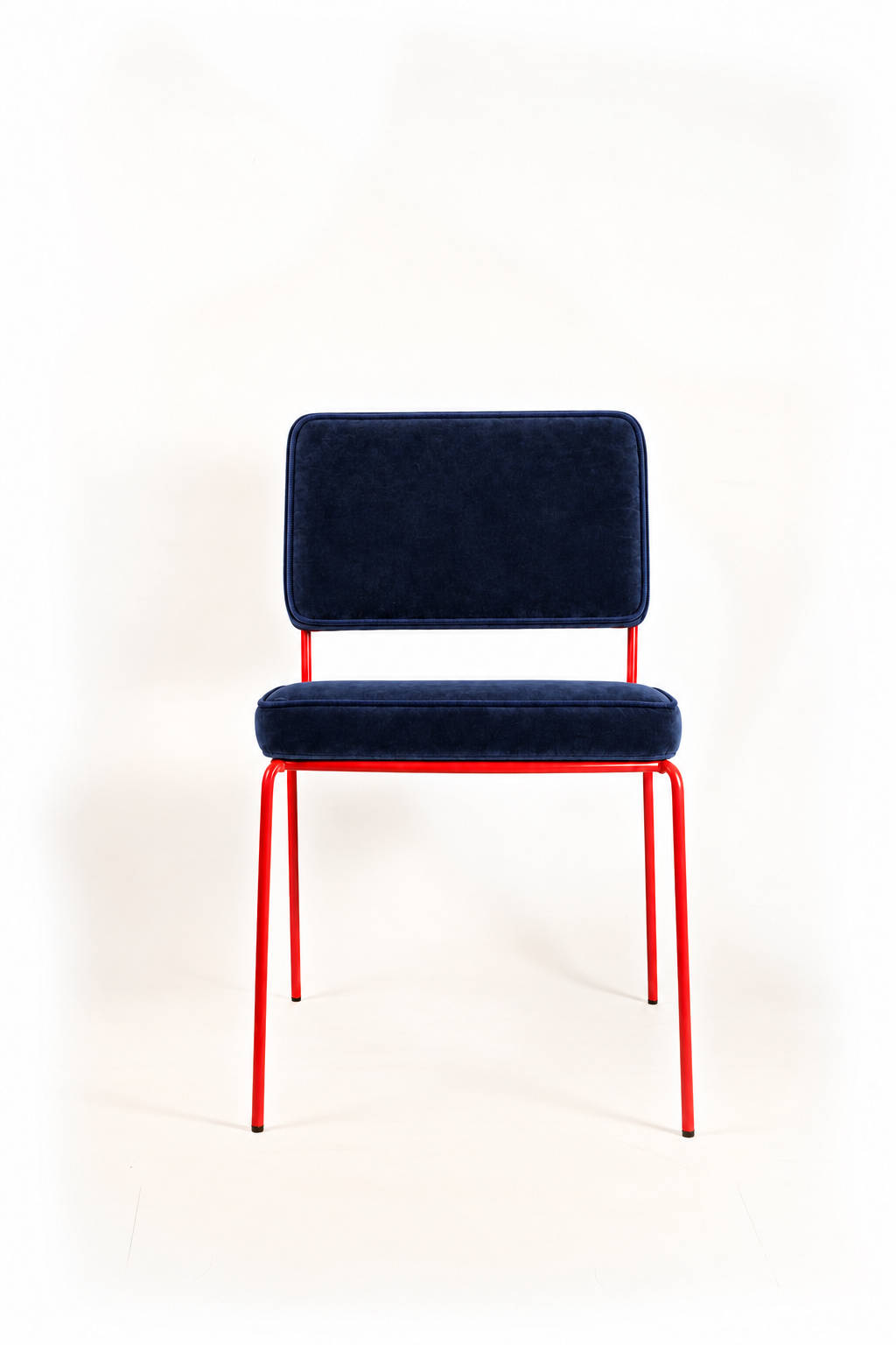 Silla Maura Roja Tapizado Velvet  Azul PRE-ORDER