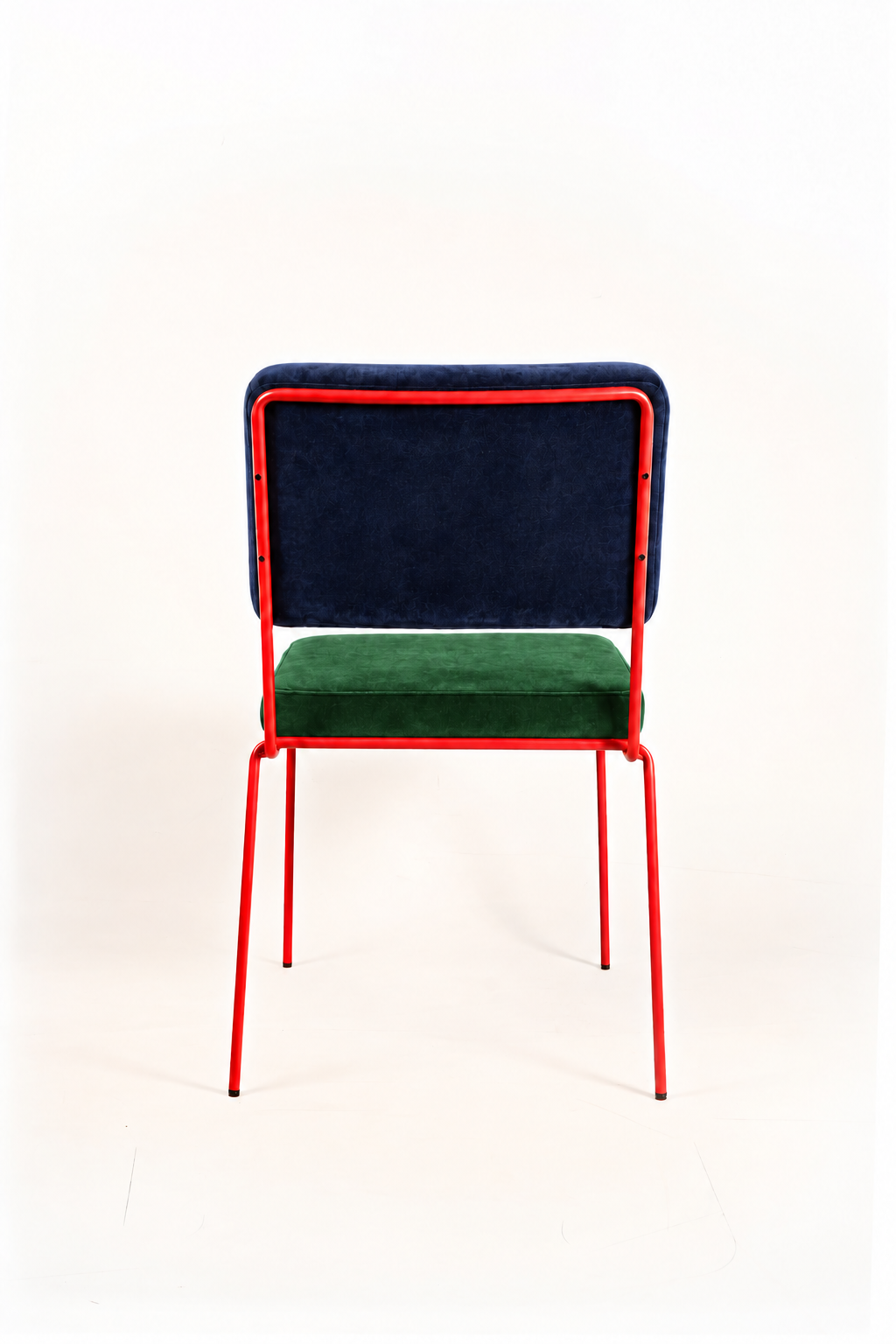 Silla Maura Roja Tapizado Velvet  Combo PRE-ORDER