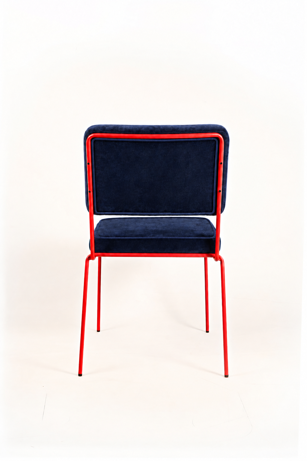 Silla Maura Roja Tapizado Velvet  Azul PRE-ORDER