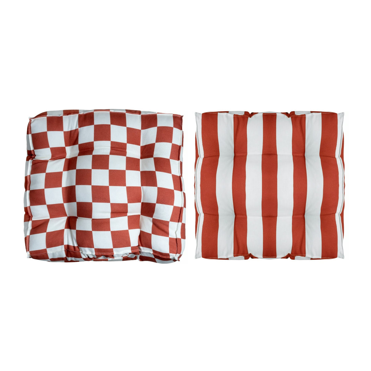 Set 2 Square Cushion Marshall  Rojo